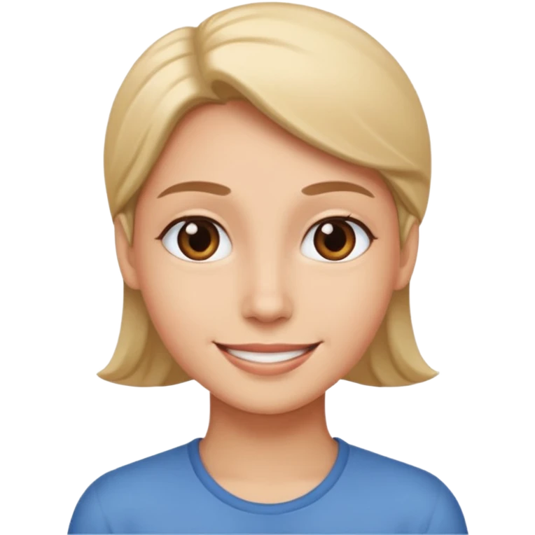 Side eye with smile emoji