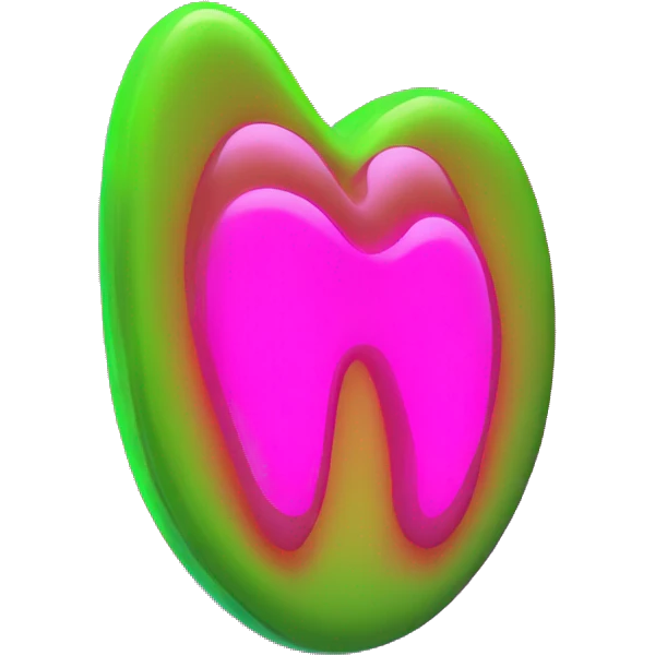 Juicy booty neon sign style man in love  emoji