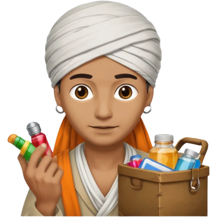 Desert Trader, with items emoji