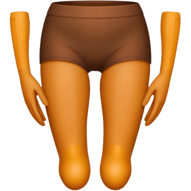 caca avec des jambes et des bras emoji