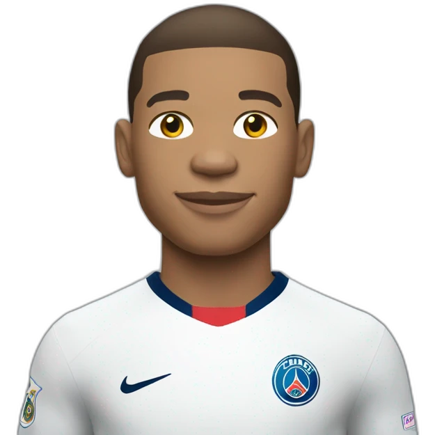 Kylian Mbappé emoji