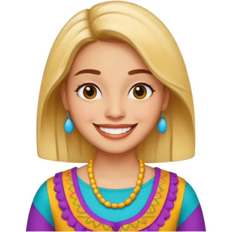 Crear un emoji de el cantante de cuarteto "La mona Jiménez" emoji