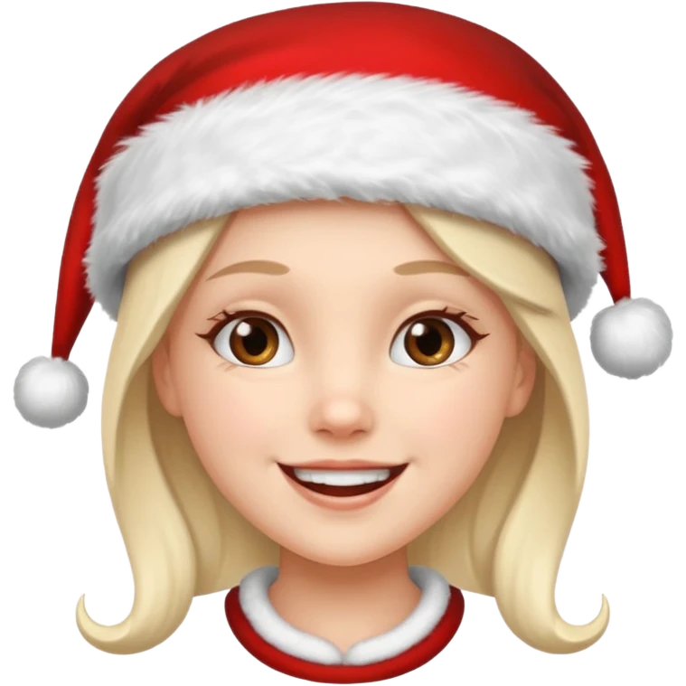 Girly Christmas emoji