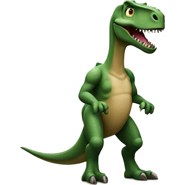 Dino typing emoji