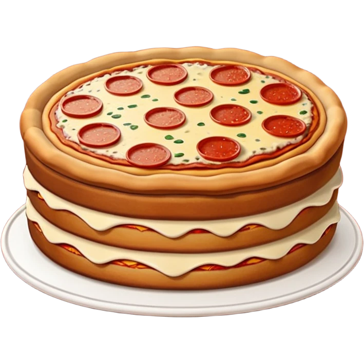 Pizza cake emoji