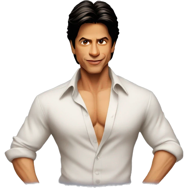 Shahrukh Khan pose  emoji