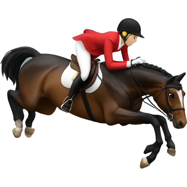 Showjumping emoji
