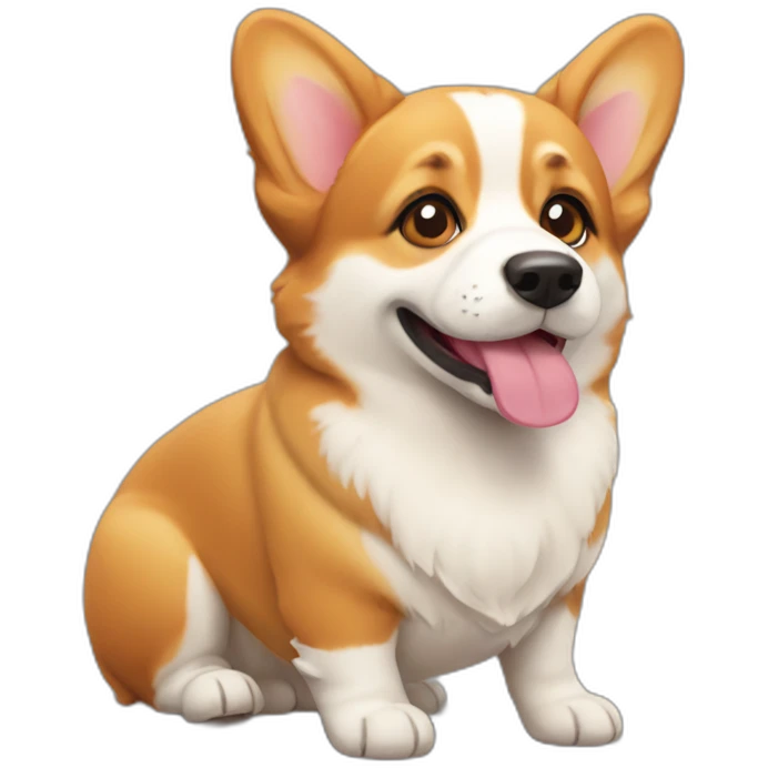 corgi thanks emoji