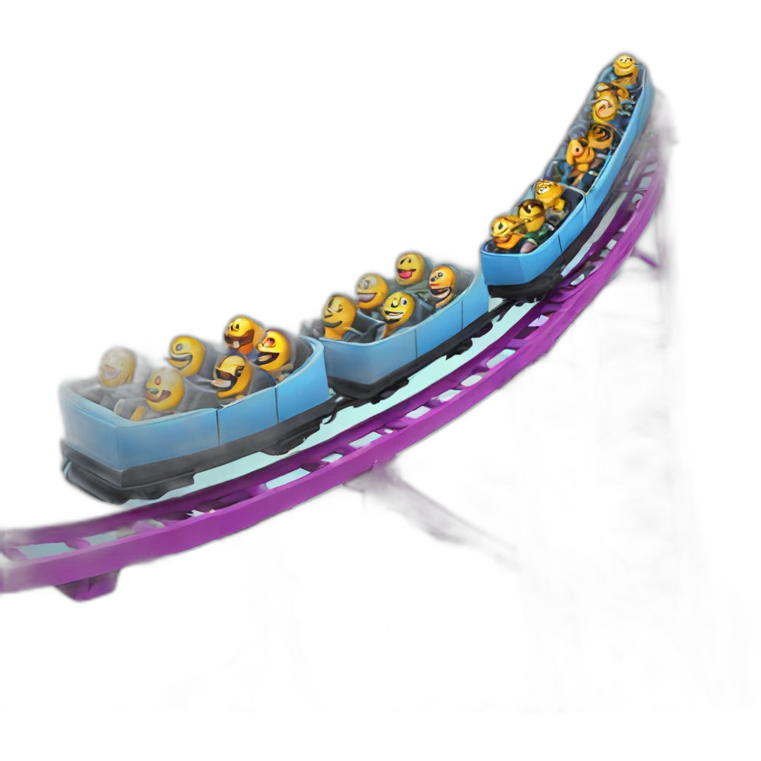 roller coaster emoji