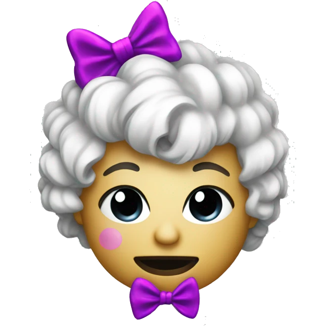 disco with a bow on top emoji