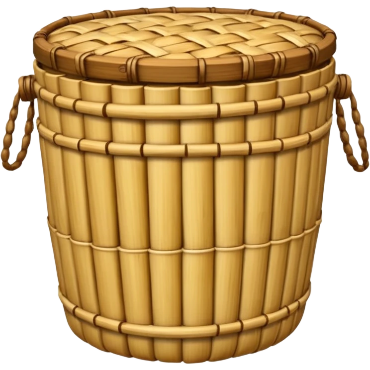 Laos sticky rice container emoji