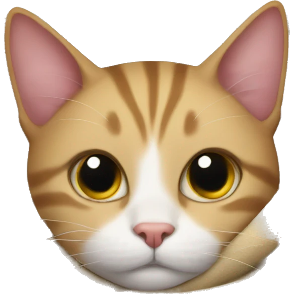 Cat in a blanket emoji