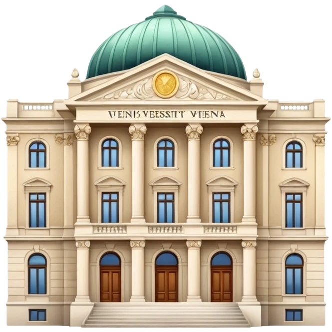 university aesthetic buildung vienna emoji