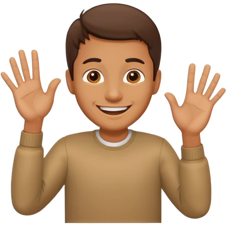 Mano asiendo seña de s emoji