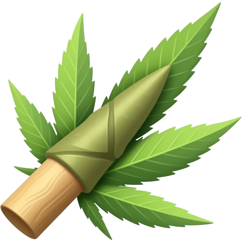 weed joint emoji