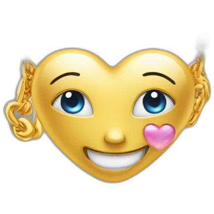 Venus love me chain emoji