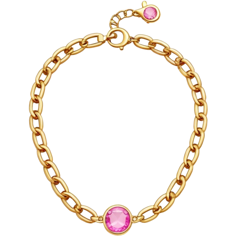 Pink jewelry emoji