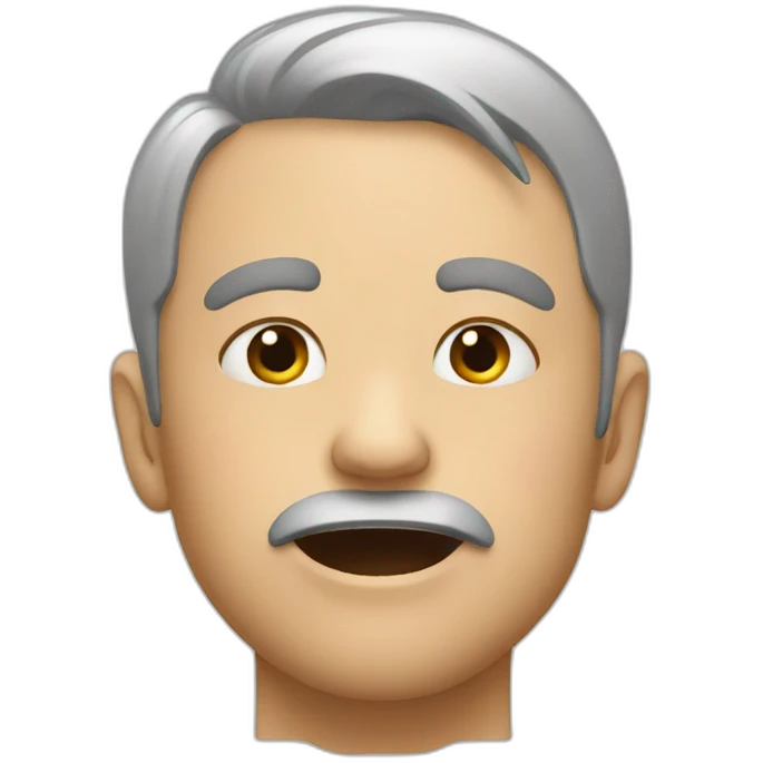 itchy chin emoji