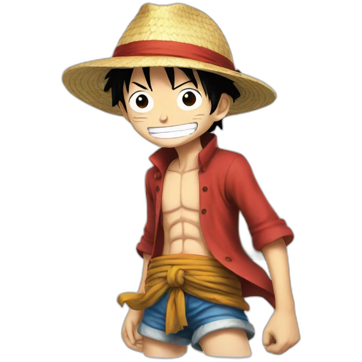 Luffy emoji