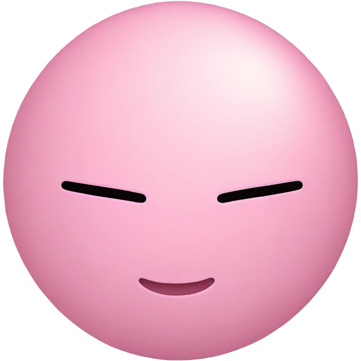 pastel pink ball emoji