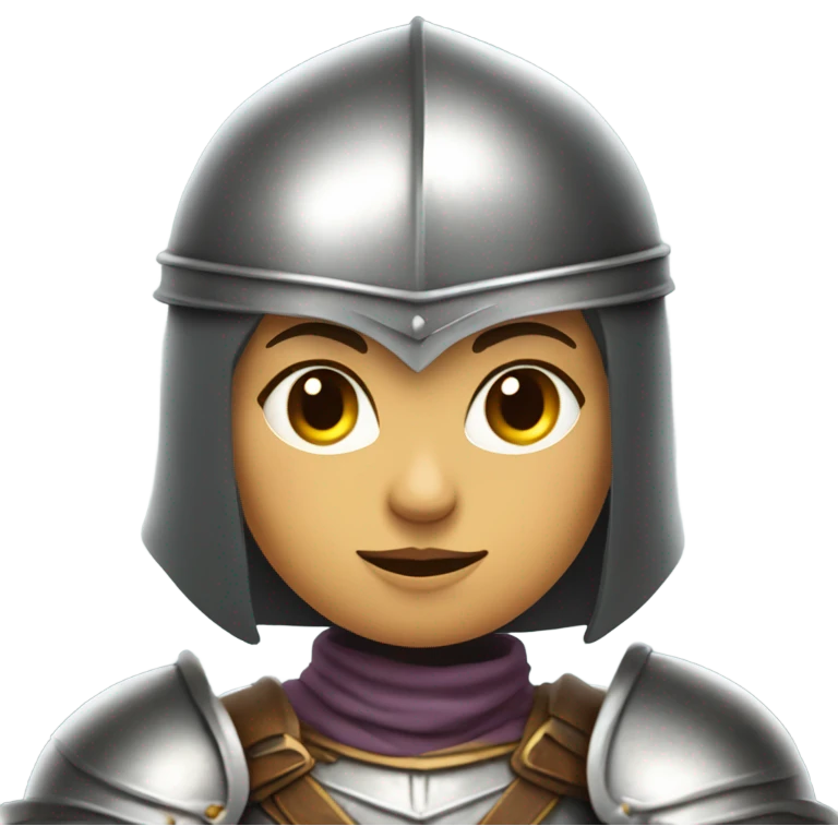 female knight fantasy emoji
