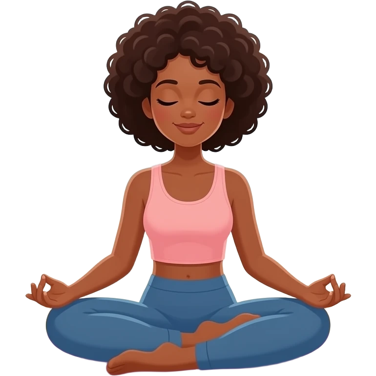 Black wellness aesthetic emoji