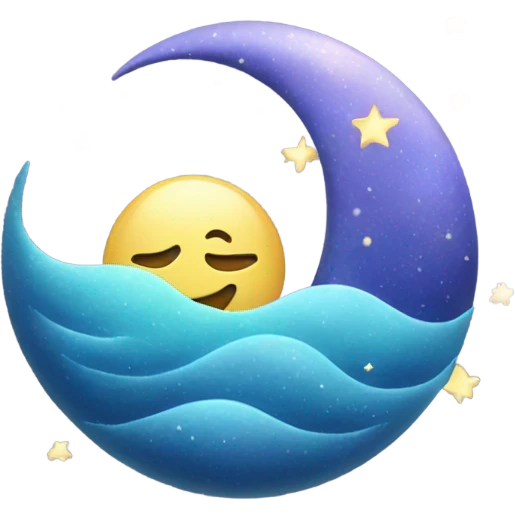 🌙🌊💫 emoji