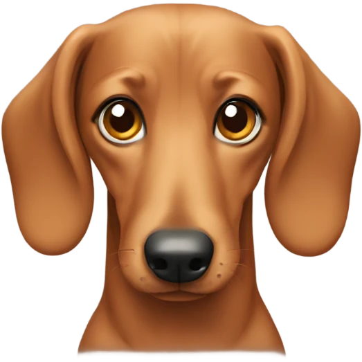 Dashund  emoji