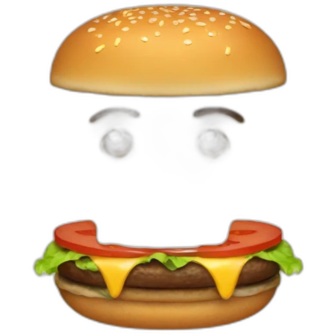 kanye hamburger emoji