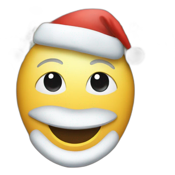 a sign that says Merry Christmas emoji