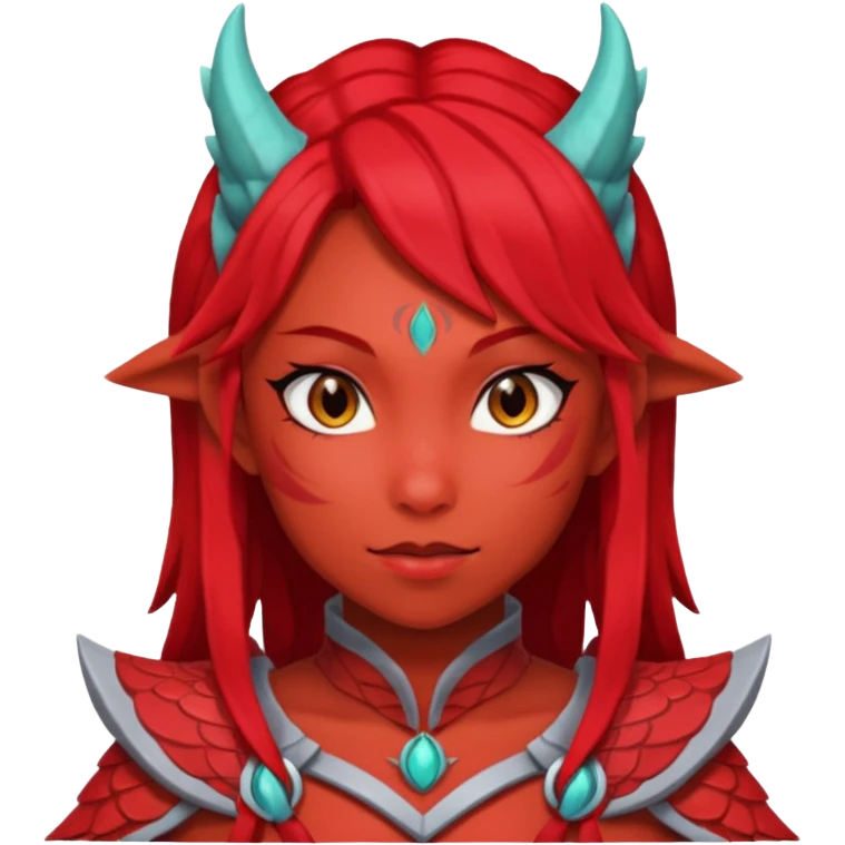 Anime She/Them  DragongirlRed emoji