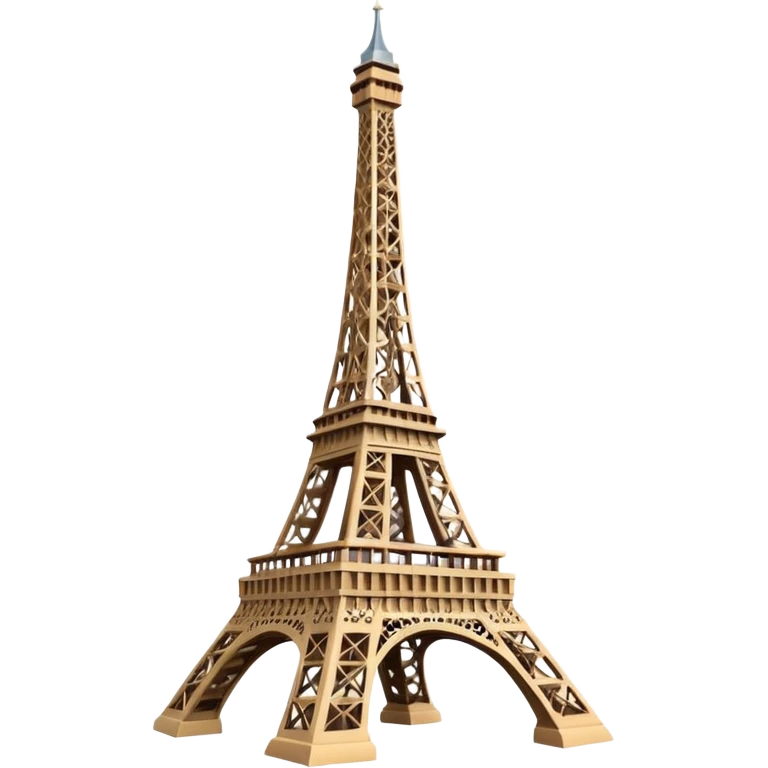 en forme de tour eiffel emoji