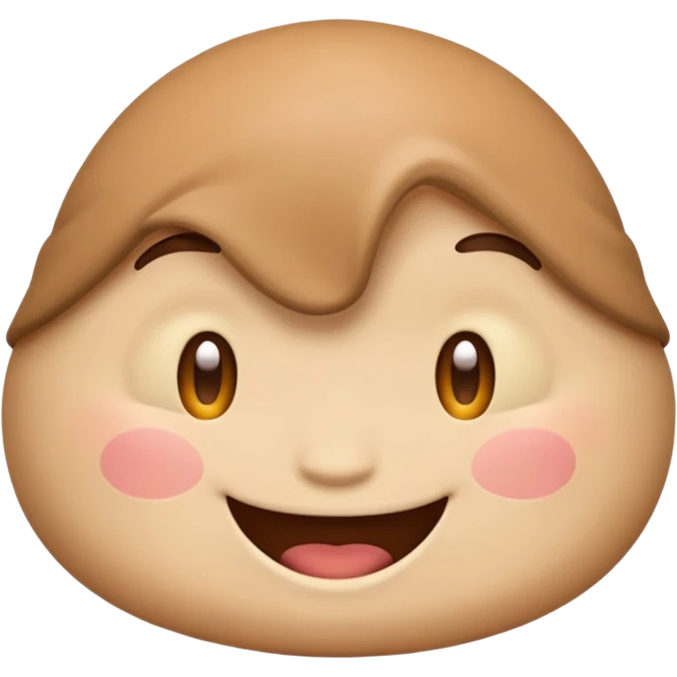 Make emoji with big butt emoji