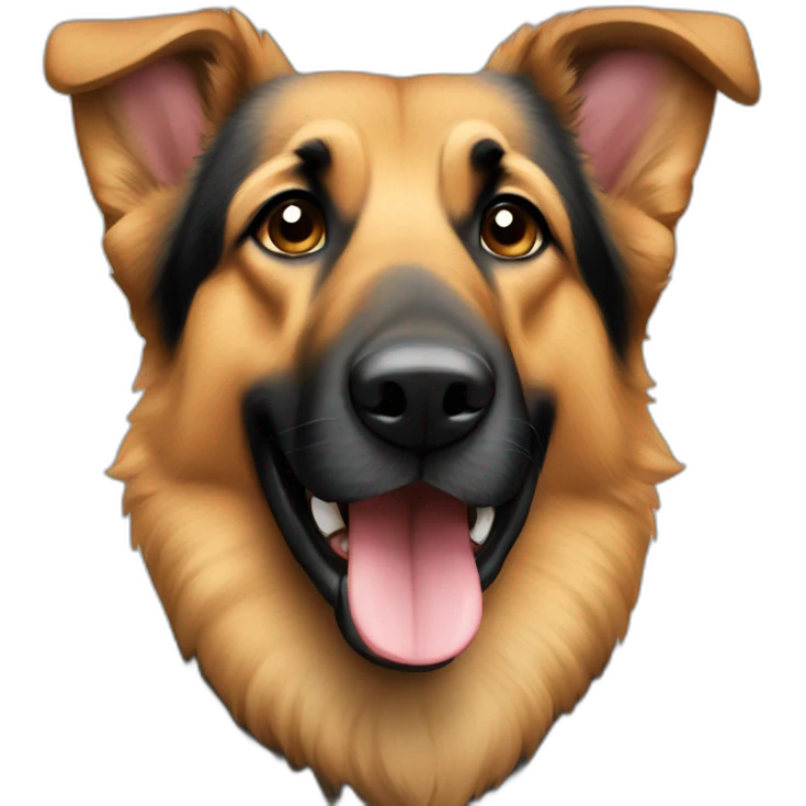 Berger allemand emoji