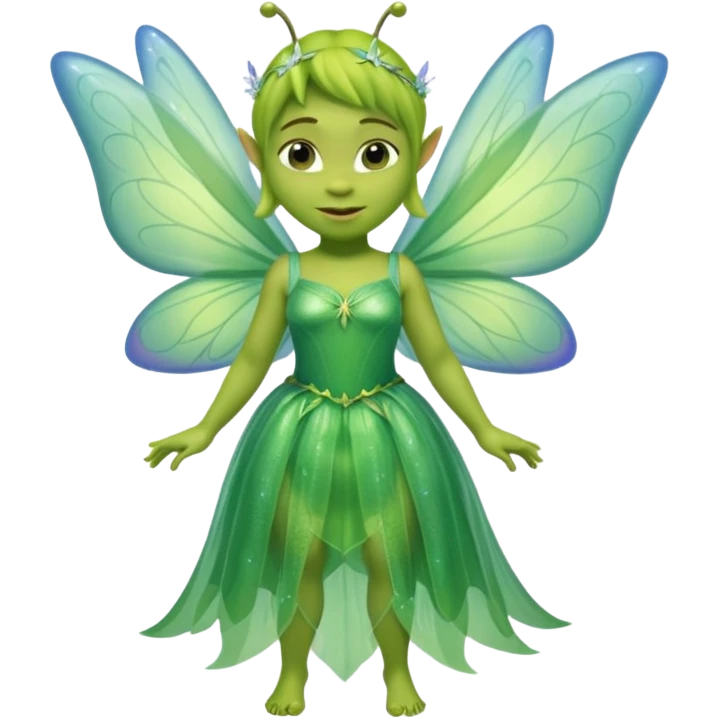 shrek fairy emoji