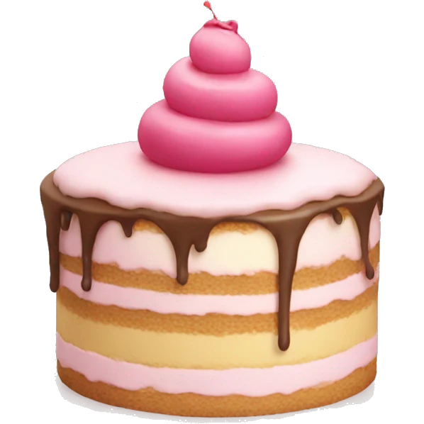 Cute cake emoji
