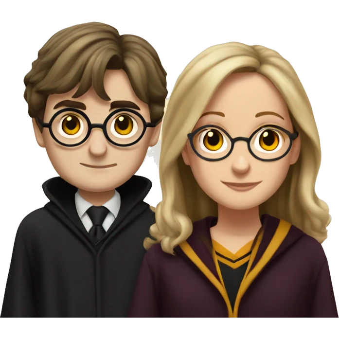 Joanne Rowling and Harry Potter emoji