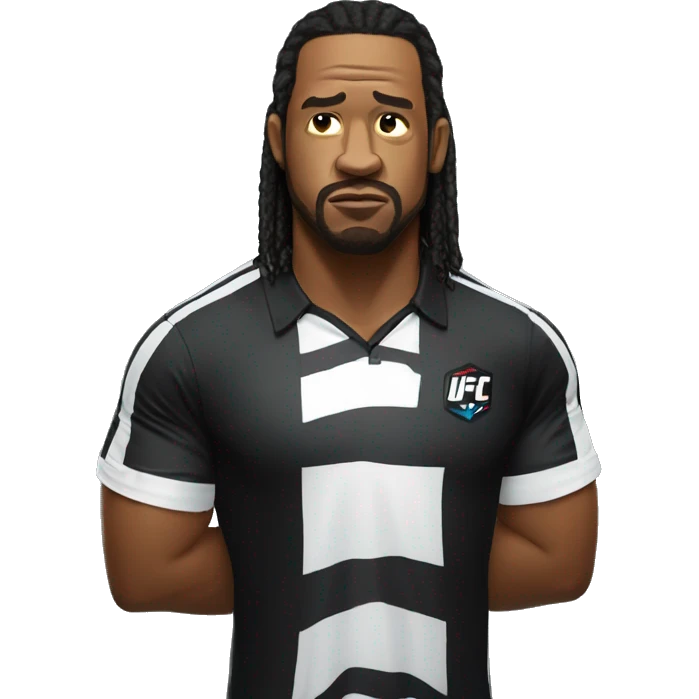 ufc referee herb dean shrugging his shoulders emoji