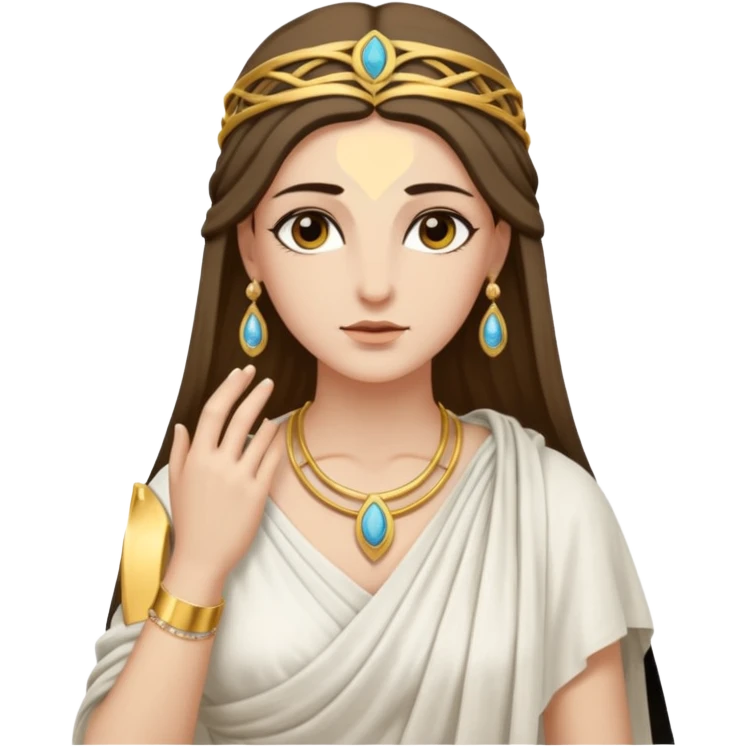 ancient greek priestess emoji