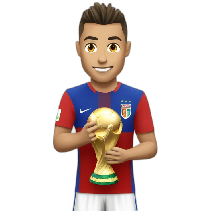 ronaldo gagne la World Cup emoji