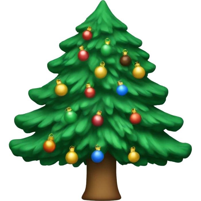 Christmas tree emoji