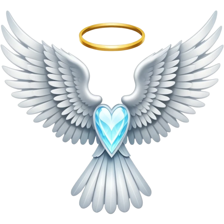 Divine Angel Wings emoji