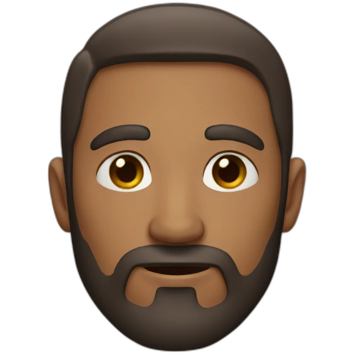 No beard man emoji