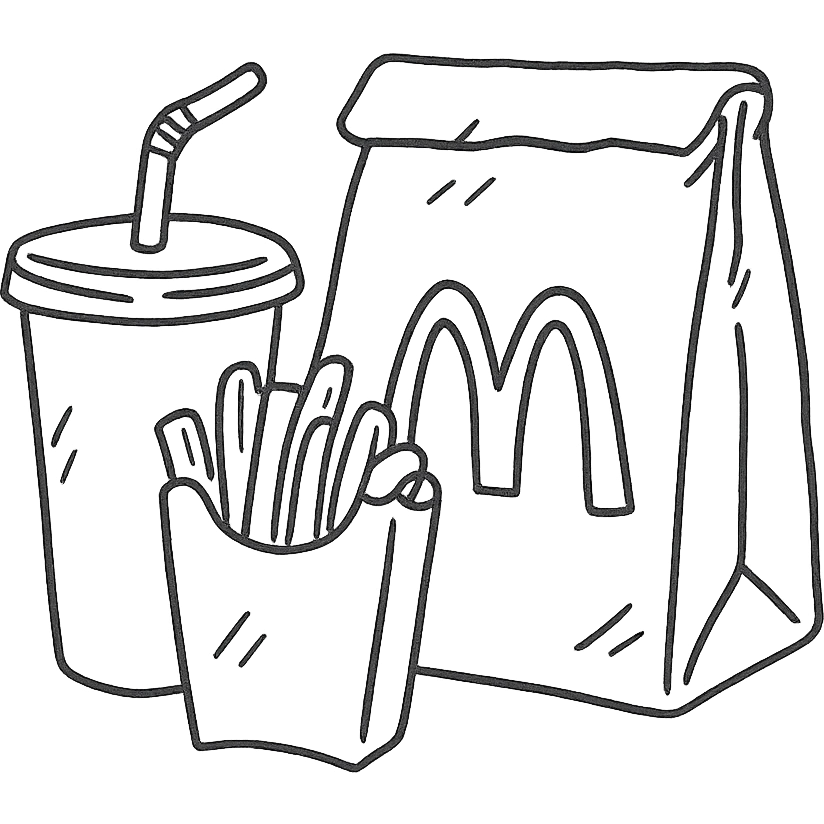 1990’s McDonald’s meal emoji
