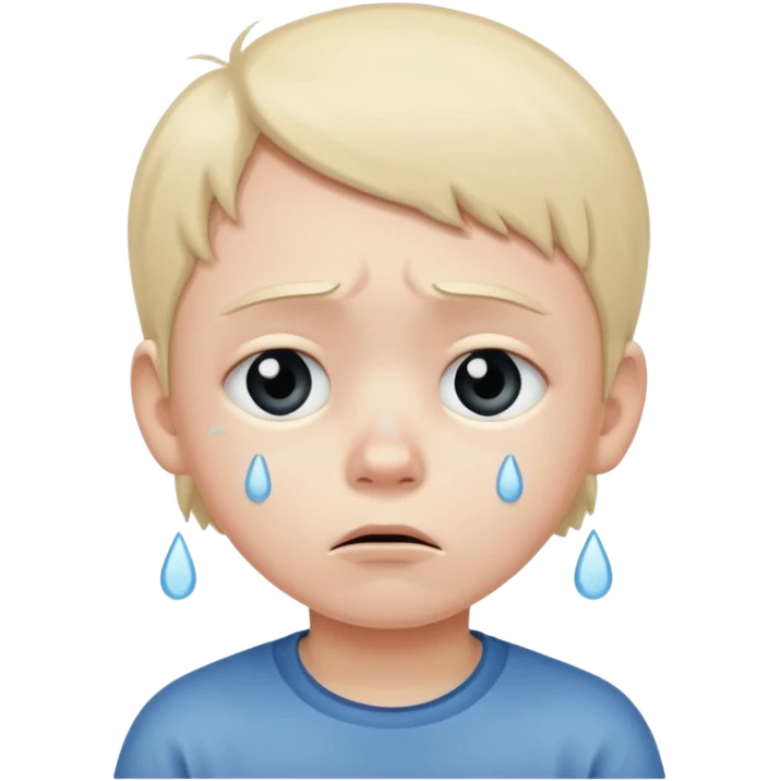 kid sad  emoji