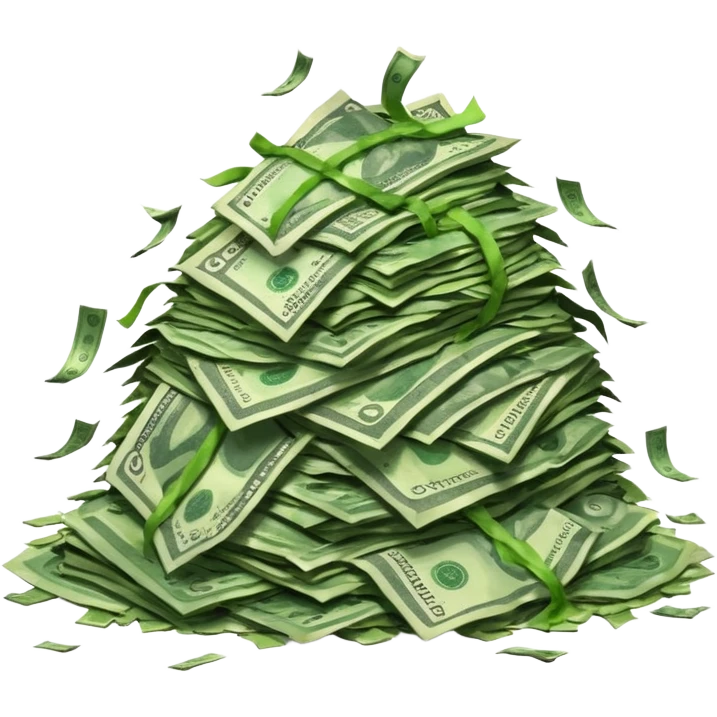 Shreading money emoji