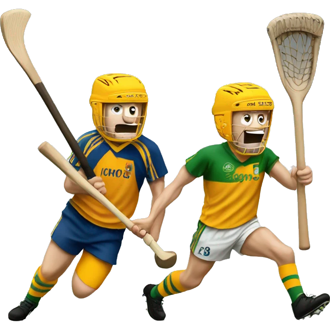 Hurling GAA emoji