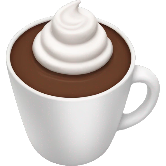 Hot chocolate  emoji