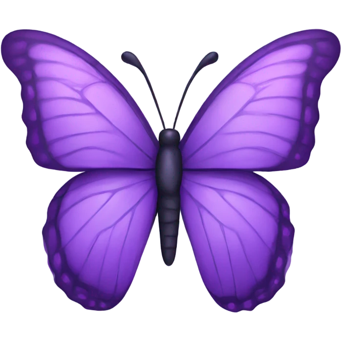 Purple butterfly  emoji
