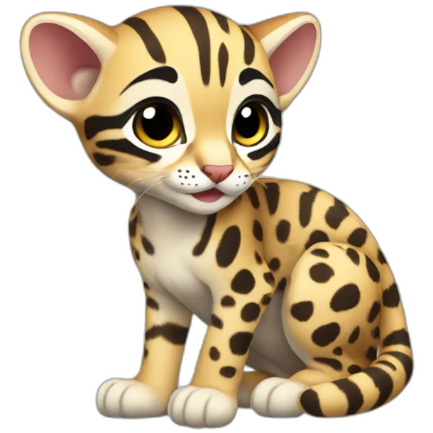 ocelot cub emoji